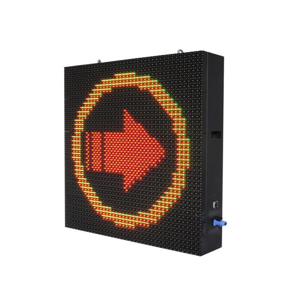 16mm Pixel Pitch Single Color Highway Outdoor Advertising Motorway Led Message