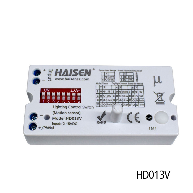  PWM Dimming DC Motion Sensor DIP Switch For Ceiling Tri Proof Light Manufactures