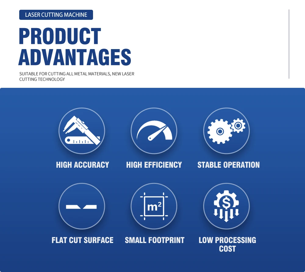 Efficient Laser Cutting Machine for Thick Plates With High Power more stable