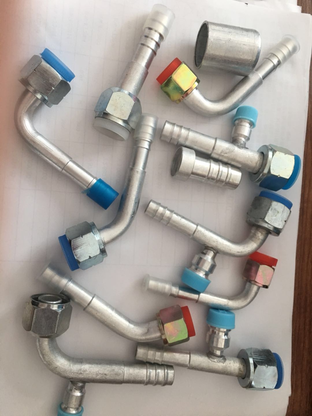 Aluminum auto air conditioning fittings /Aluminium auto ac joint/auto ac parts/ auto ac connector