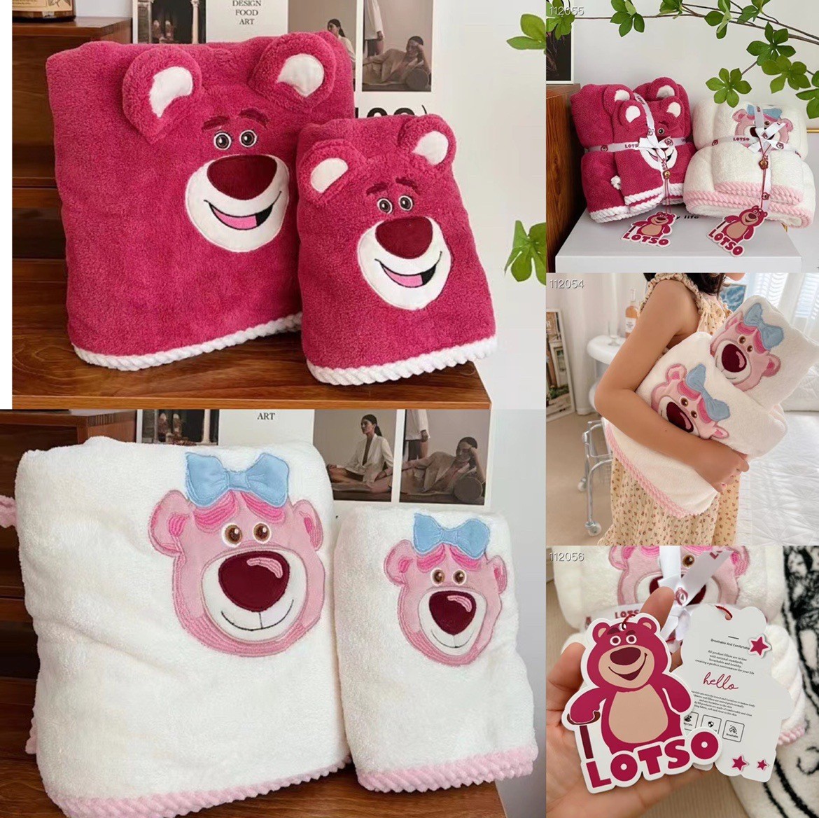 Super Strong Water Absorption Coral Velvet Bath Towel Set 2PCS Set for Wedding Gifts
