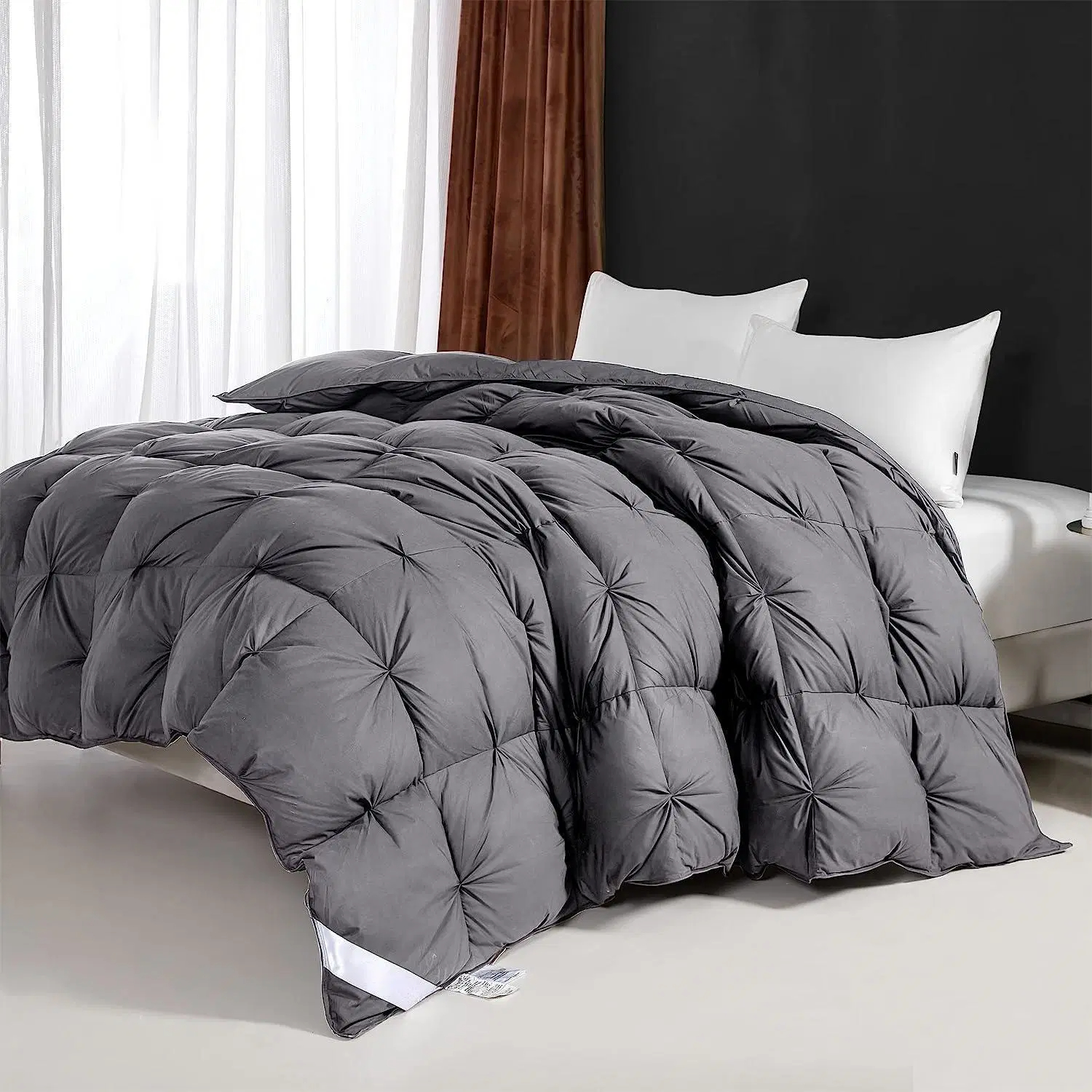 Soft and Eco-friendly Home Bedding Sustainable 3 Pieces Microfiber Duvet Bedding Set