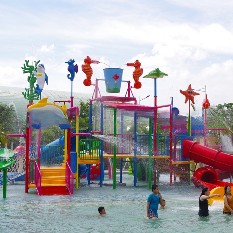Kids Favourite Water House Playground Theme Park Rides