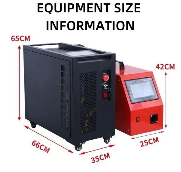 4 In 1 Air-Cooling Portable Laser Welder For Stainless Steel Carbon Steel