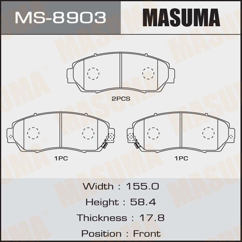 Front and Rear Semi Metallic Brake pads for HONDA CR-V IV RM 45022-SHJ-A50 45022SHJA50M