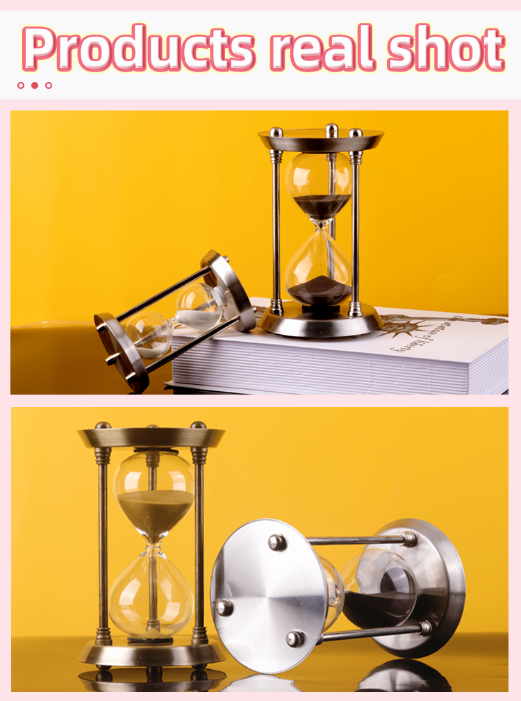 Skyringe Vintage Hourglass Sand Time Clock 1 Hour Hourglass Timer Free Sample