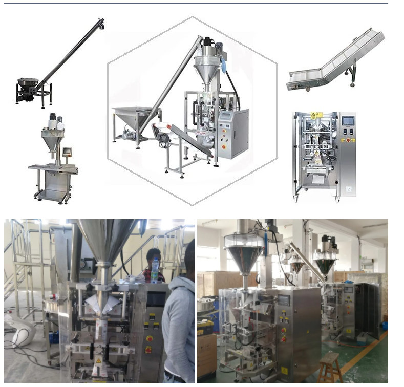 Automatic Powder Filling Packing Machine 30 - 60bags/Min