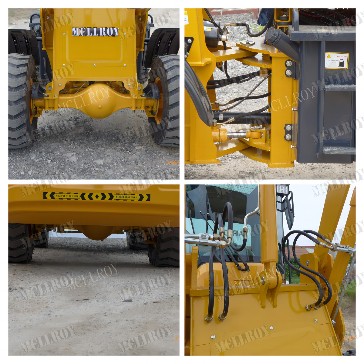 Heavy Equipment Front Wheel Loader For Industrial Construction Robot Fair Welding No Break Point