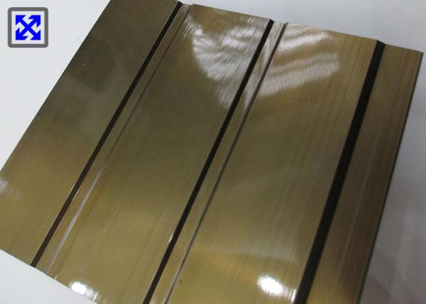 Champagne Electrophoresis Standard Aluminium Profiles , Aluminium Profile System