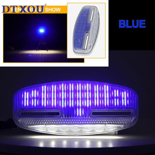 Universal 100% Waterproof 12V-24V Rectangular LED Car Warning Light