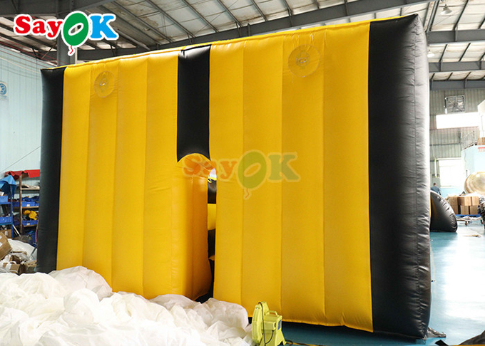 Inflatable Dry Slide Commercial Wave Ropeway Games Inflatable Zip Line Slide Combos Logo Printing