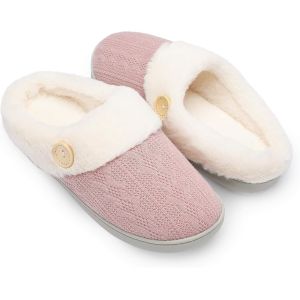 Silent Sole Warm Comfy Women's Indoor Slippers Memory Foam House Slipper