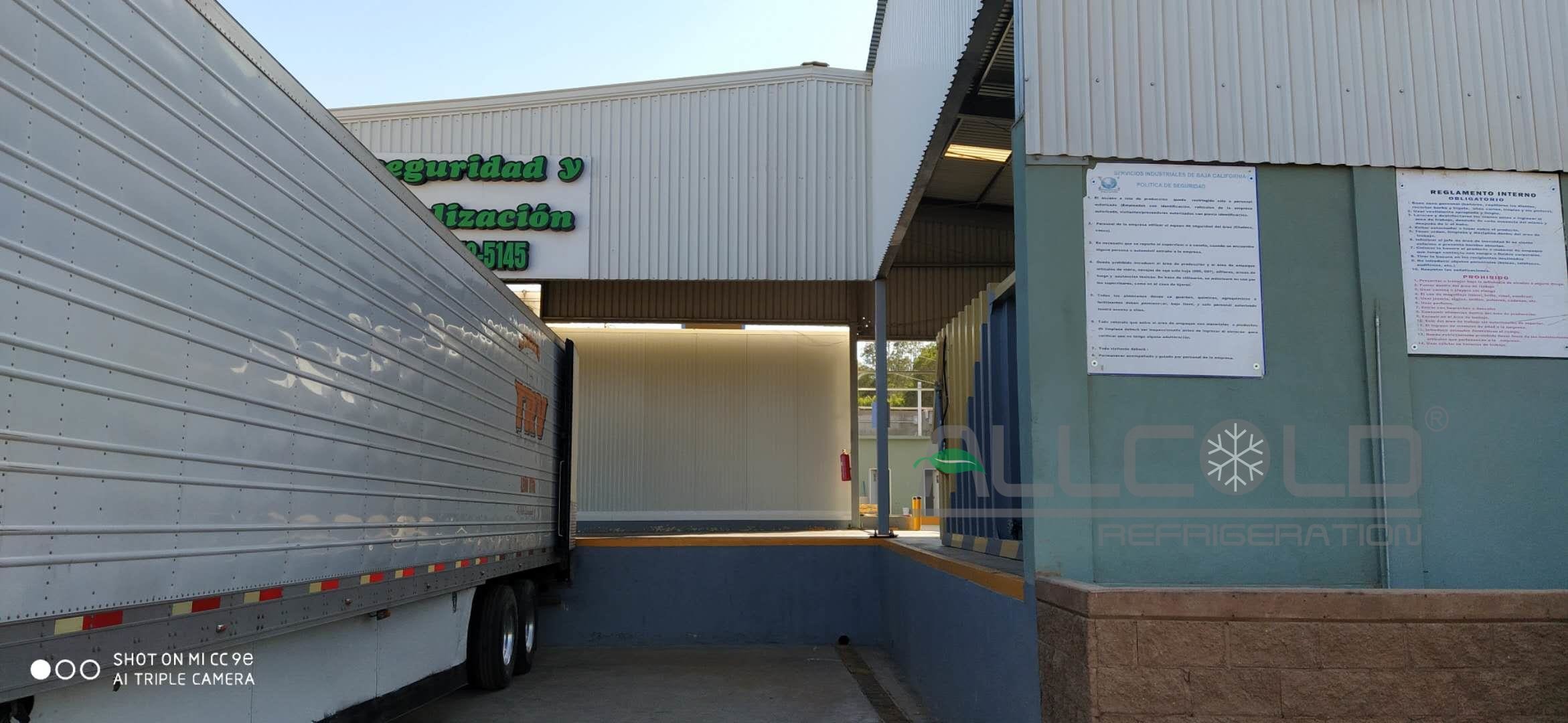 Full Automatic R404A 72KW 3P 4 Pallets Vegetables Coolers