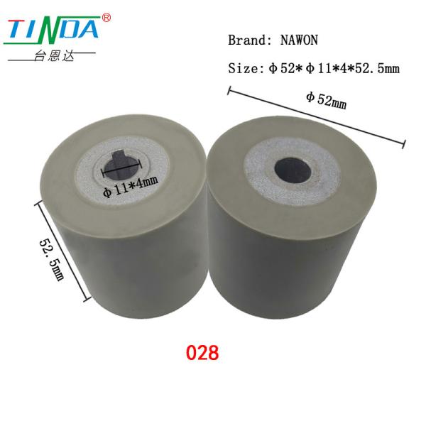 High Heat-Resistant Customized Grey Silicone Wheels Roller for NAWON Sewing Hot