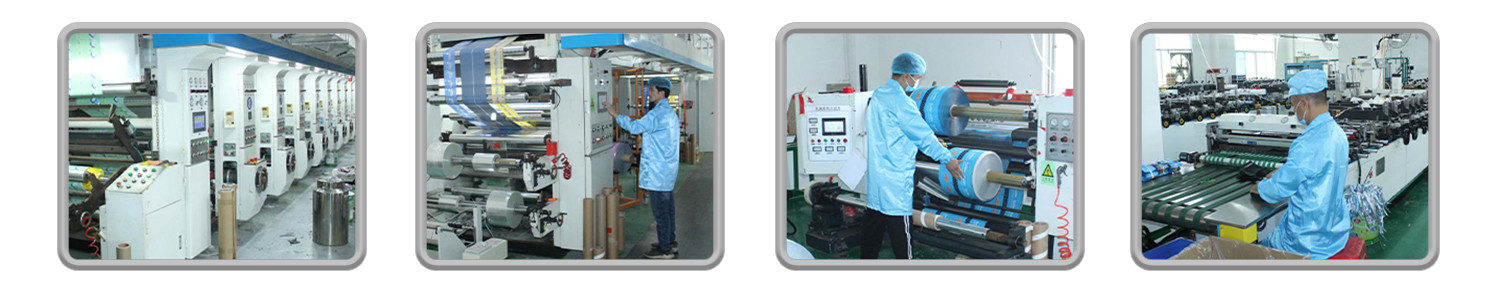 Custom Food Plastic Film Laminated Packaging Roll Hot Stamping