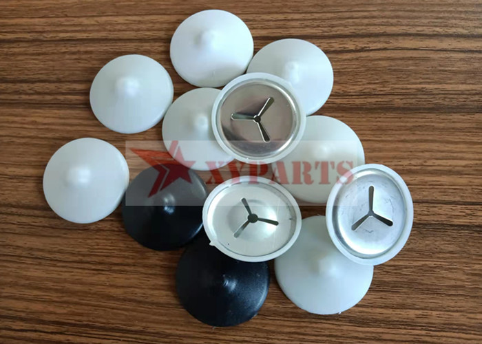 White Black Color 3 Slots PE Dome Caps Washer For Fixing Insulation Pin