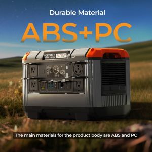 2016Wh Portable Solar Power Station with LiFePO4 Battery and MPPT Controller for