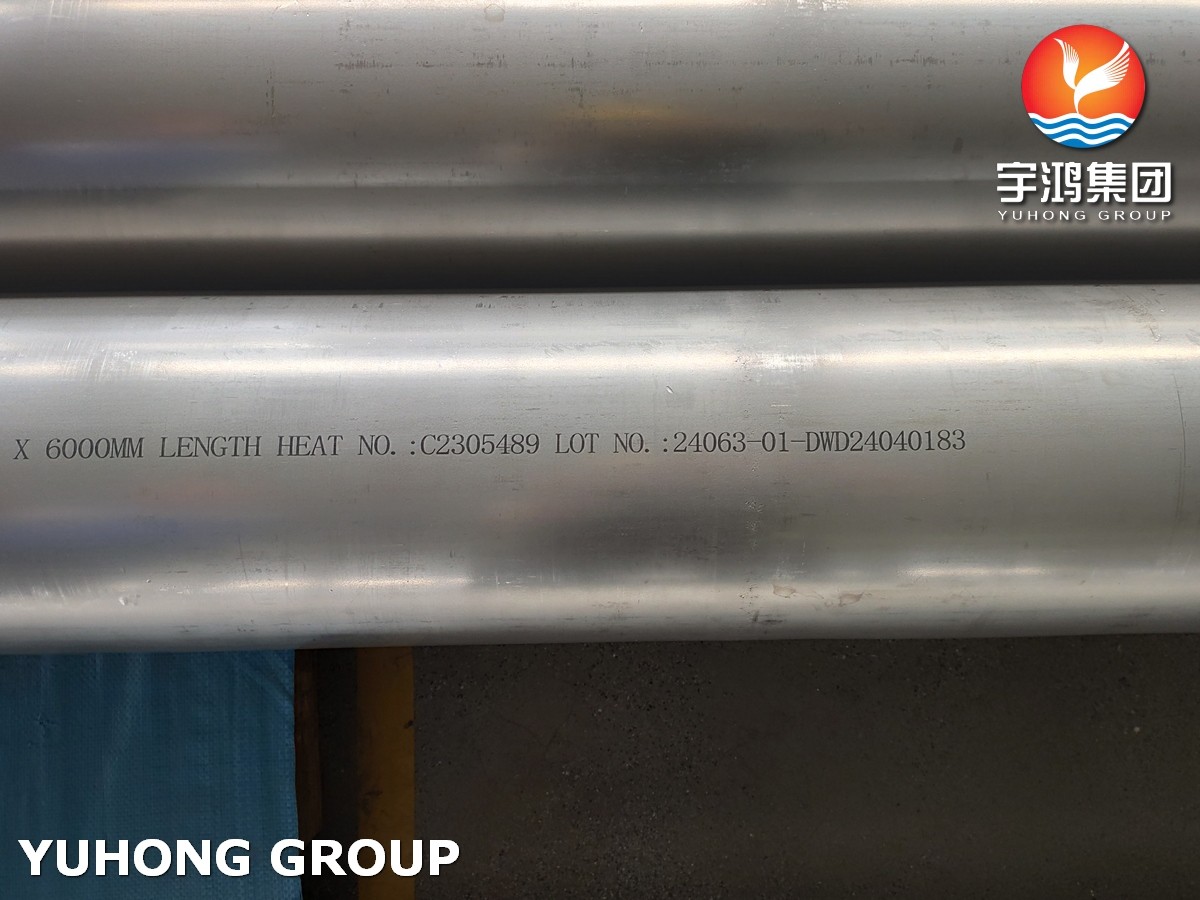 ASTM A928 UNS S32750 CL1 Super Duplex Stainless Steel Pipe EFW Welded Pipe