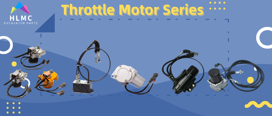 Excavator Parts 21EN-32200 R220-5 Hyundai Accel Actuator Throttle Motor R210 R200