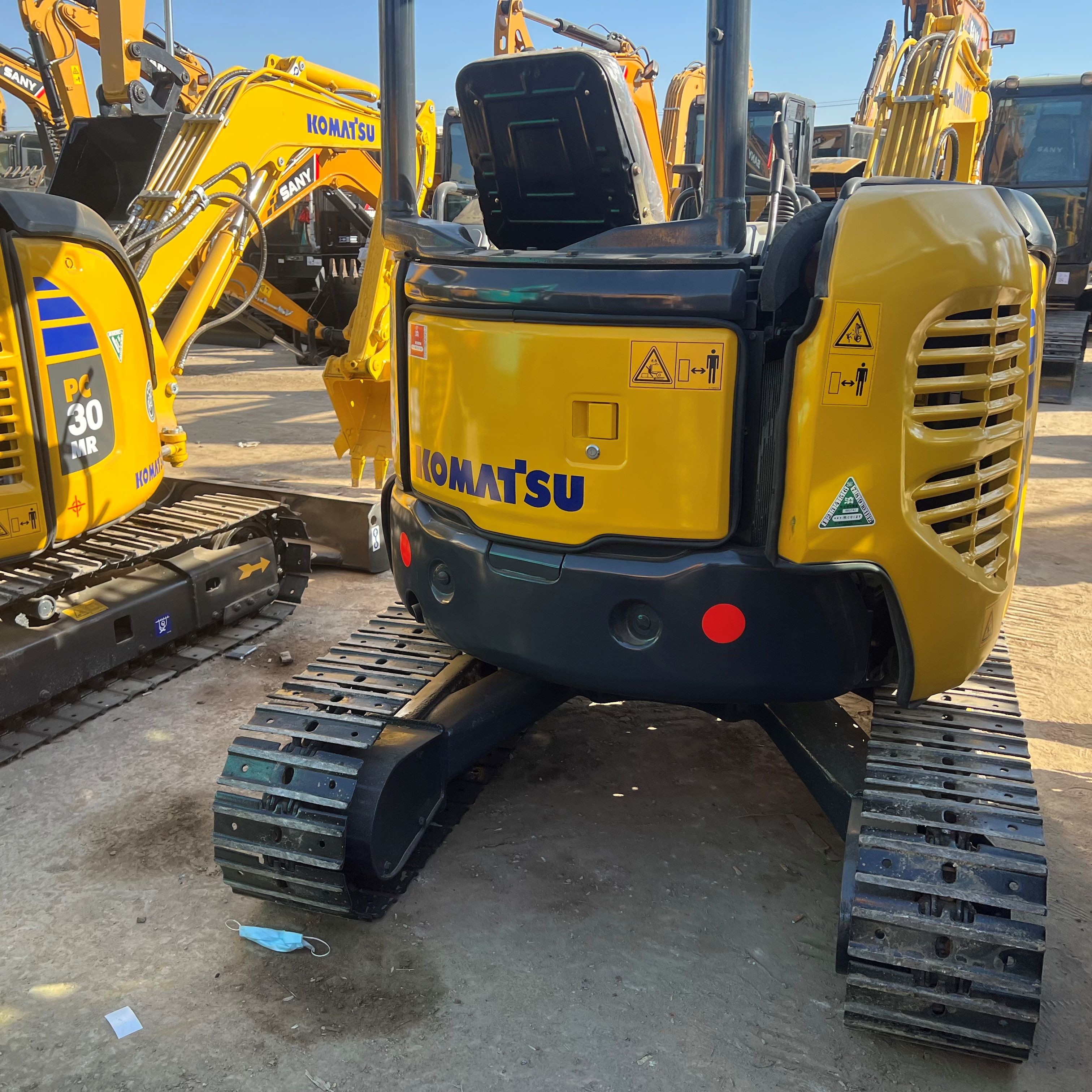 Used Komatsu PC30MR Mini Machinery Excavator Fast And Convenient Second Hand 3ton Hydraulic Small Komatsu PC30 Crawler Excavator