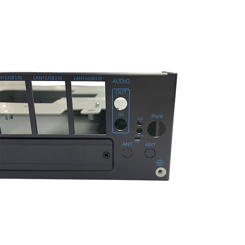 4u 6u Aluminum Rack Mount Enclosures Stamping Shell Housing Box For Signal Receiver