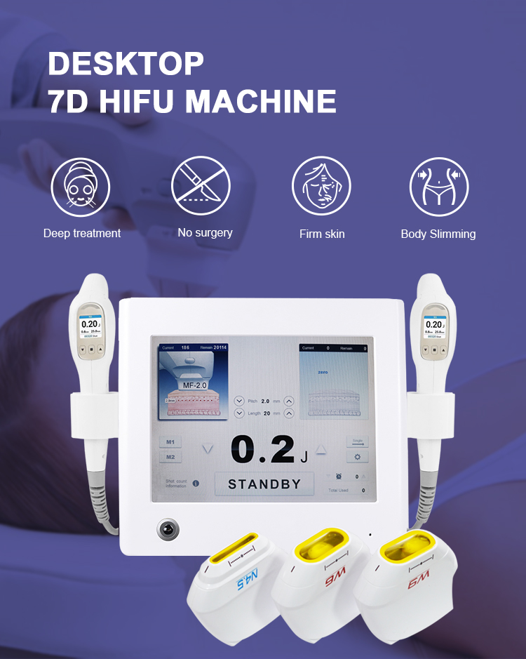 Hifu 7d Ultramax Smas Face Lifting Machine Cartridges 20000 Shots