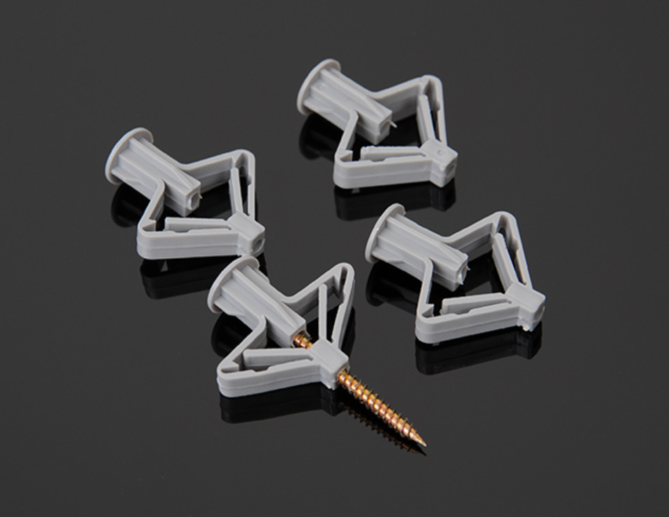 Nylon 13mm Dia Plastic Wall Anchors For Drywall