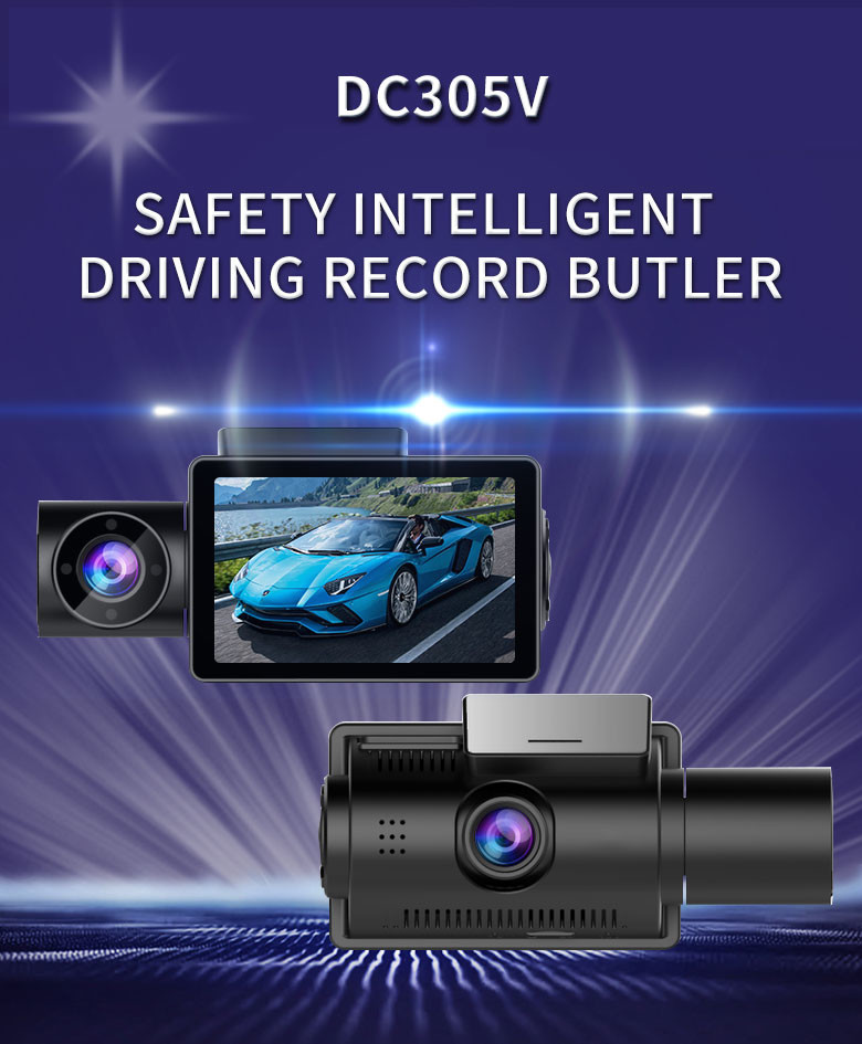 1080p IR 4k Dual Channel Dash Cam Night Vision Front And Rear Parking Mode