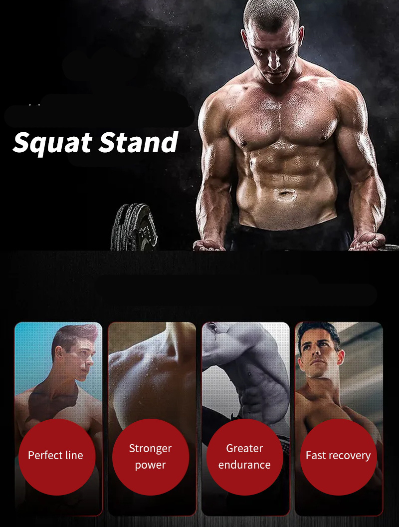 Chinese Squat Rack Cross Fitness Power Rack Weightlifting Half Rack