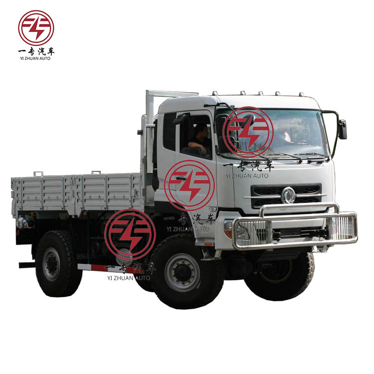 4x4 LHD Manuel Transmission Heavy Duty Muck Cargo Truck for Transporting Bulk Material
