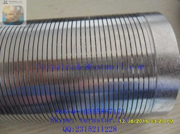 PERFECT ROUND WATER WELL SCREEN / DEWATERING WELL SCREEN TUBE / WEDGE WIRE