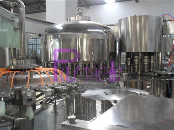 PLC Monoblock Drinking Water Filling Plant Beverage Washing Filling Capping