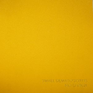 Yellow PVC Coated Paper For Jewelry Box & Passport 220gsm, Thick With Luxurious Patterns, Custom Gloss/Matte Surfaces To Enhance Product Grade