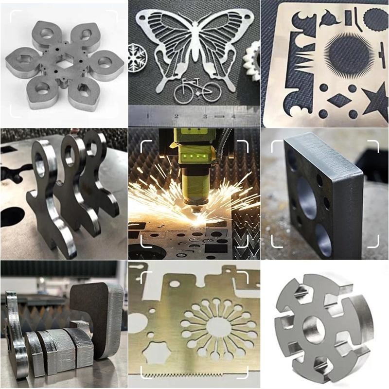 Cut Gantry Laser Cutting Machine With No Deformation 12000-24000mm Workbench High Bevel Cutting
