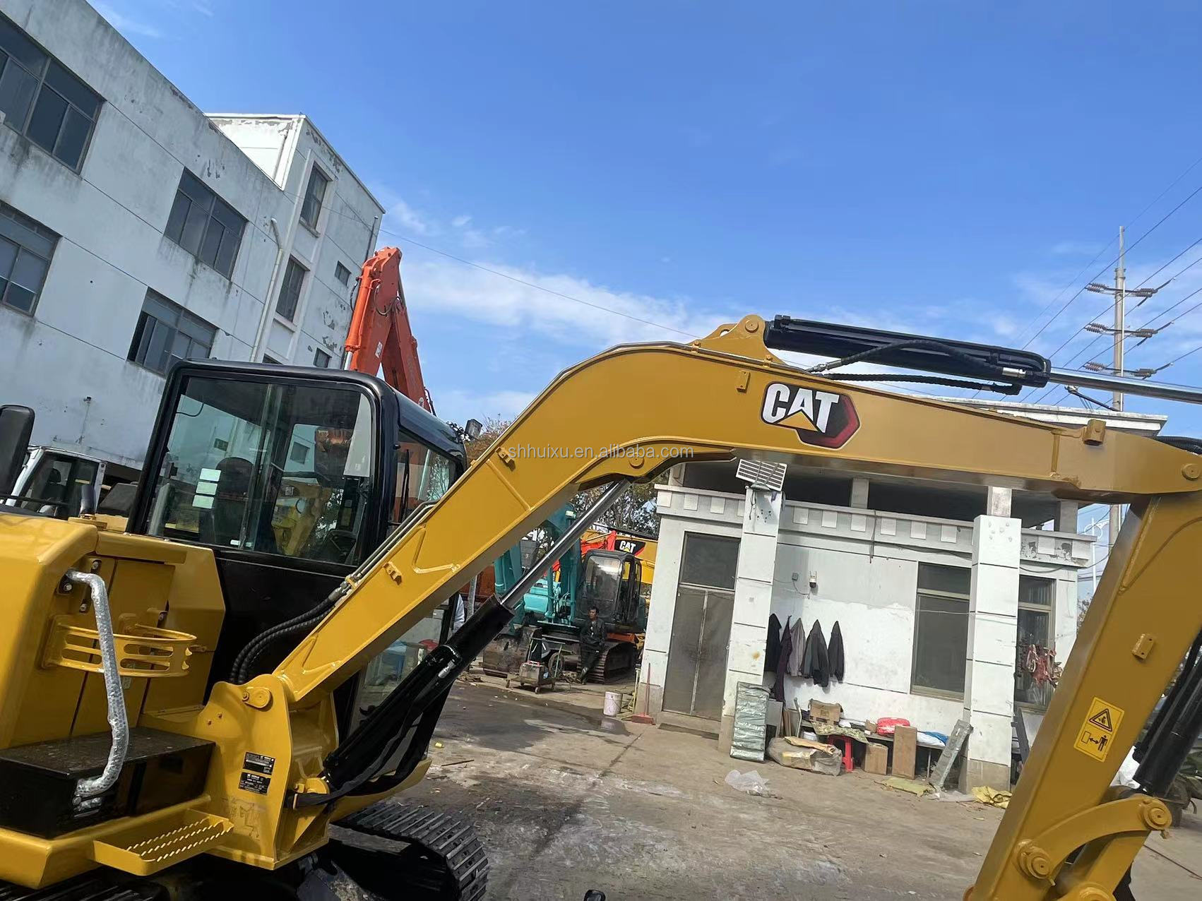 mini used excavators CAT 305.5 307.5 308 320Dfor sales secondhand excavator construction equipment hammer machine