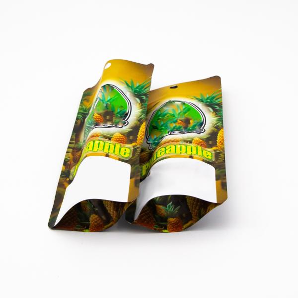 Stock Child Lock Zipper Packaging Bags Aluminum Foil Bags Child Safety