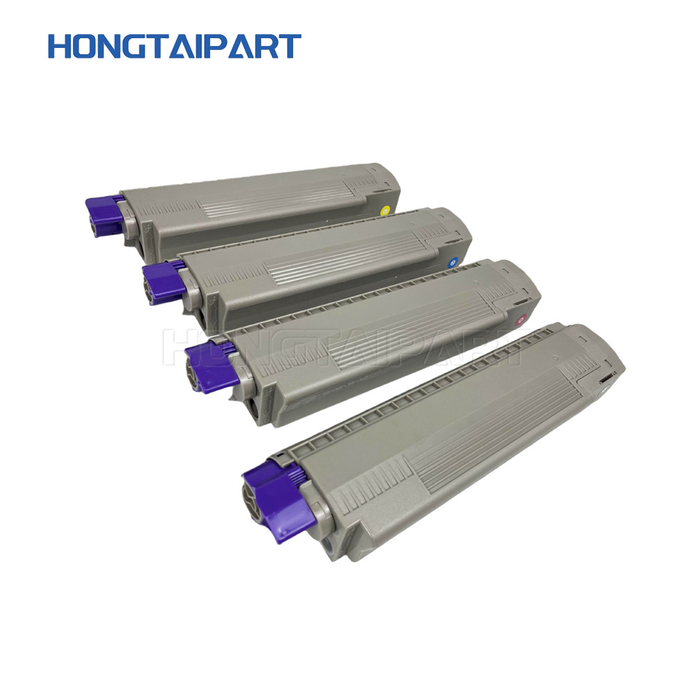 High Capacity Toner Cartridge CMYK 46443101 46443102 464443103 46443104 For OKI C823 C833 C83