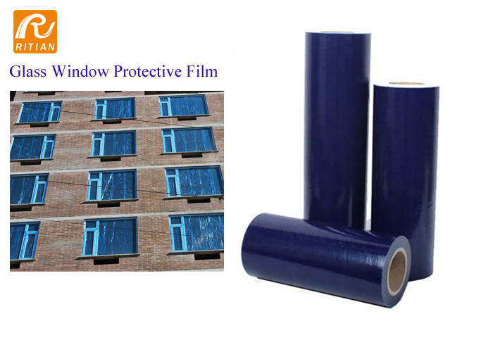 ROHS Certificated PE Protective Film Transparent Masking Tape For Glass Door / Window