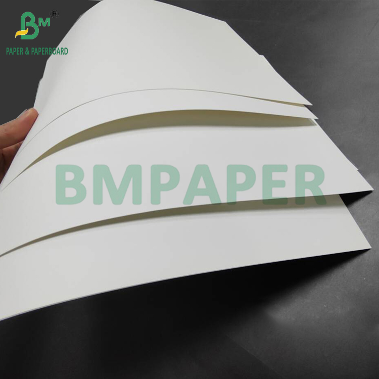  Heat Resistant 150um PET Synthetic Paper For Back - Lit Menus High Density 