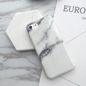 Soft TPU Black&White Marble Pattern Back Cover Cell Phone Case For iPhone 7 6 6s Plus