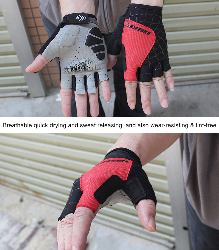 Chile Bike Bicycle Gloves Washable Soft Hand feel Spandex Lycra Bike Racing Gloves