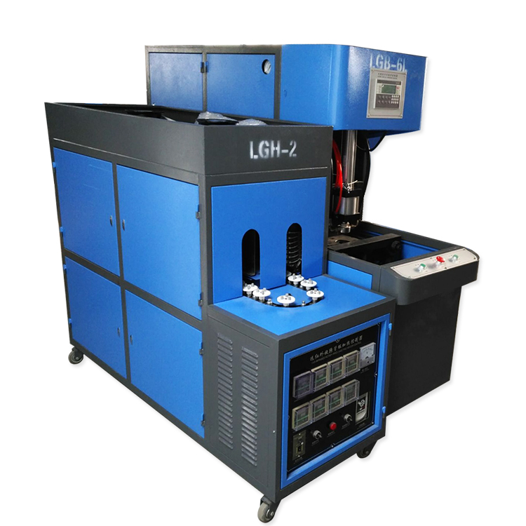 1000kg Semi-automatic PET Blowing Moulding Machines for 4 Cavity Production Equipment