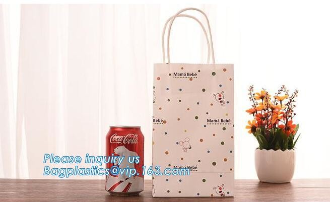 Cheap Customized Pink Printed Paper Shopping Bag For Clothing and Gift,Recycled Luxury Paper Bags & Retail Carrier Bags