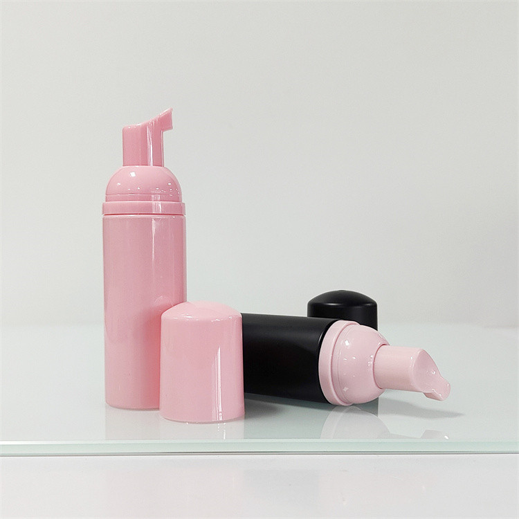 PET 50ml 100ml 150ml Empty Foam Pump Bottles For Cosmetic Foam Soap Custom Patterns