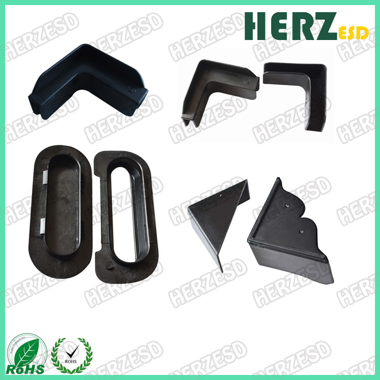 Conductive PP Hollow Sheet ESD Cardboard Sheets , Hollow Recyclable Corrugated Plastic Sheets