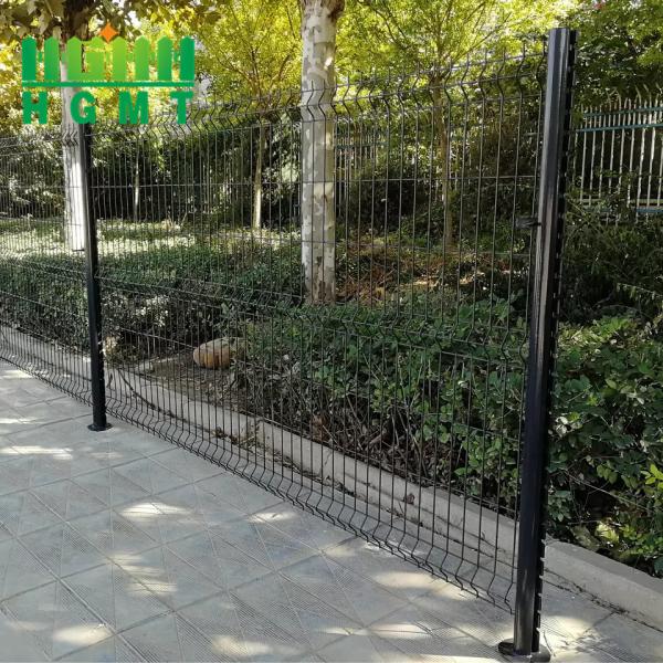 Factory Manufacturer Hot-Dipped 3D Curved Wire Mesh Panels Outdoor Security