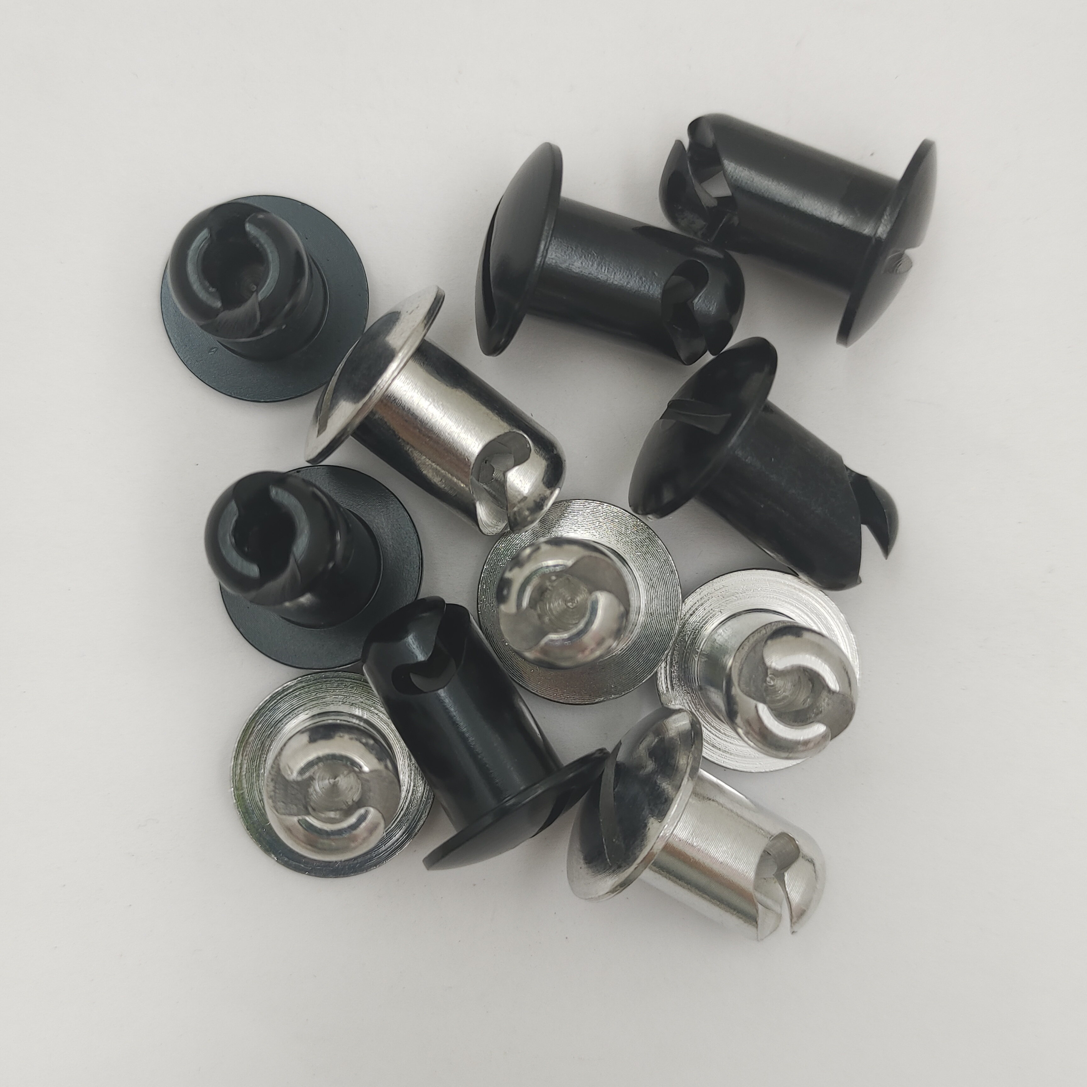 Universal 7/16"x.600" Black Quarter Turn Dzus Stud Aluminum Fastener Standard OE NO. for Universal Fitment and Durability