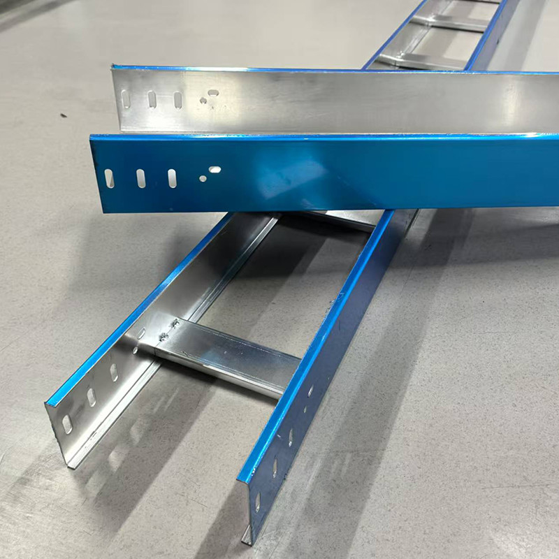 50mm-150mm Height Aluminum Cable Tray Safety Medium Duty For Wire Protection System