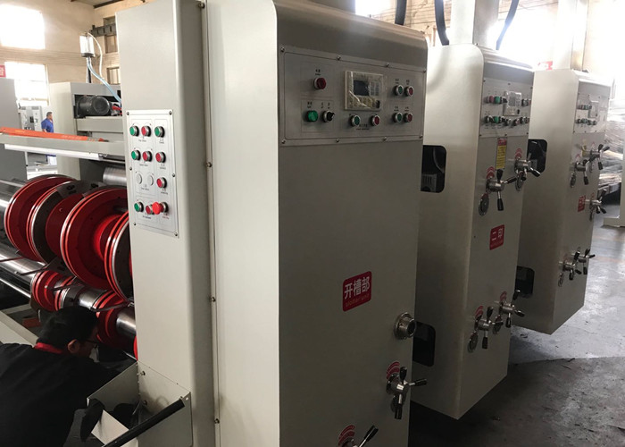 Semi Automatic Feeder Type Corrugated Box Printing Machine For Carton Box Printing