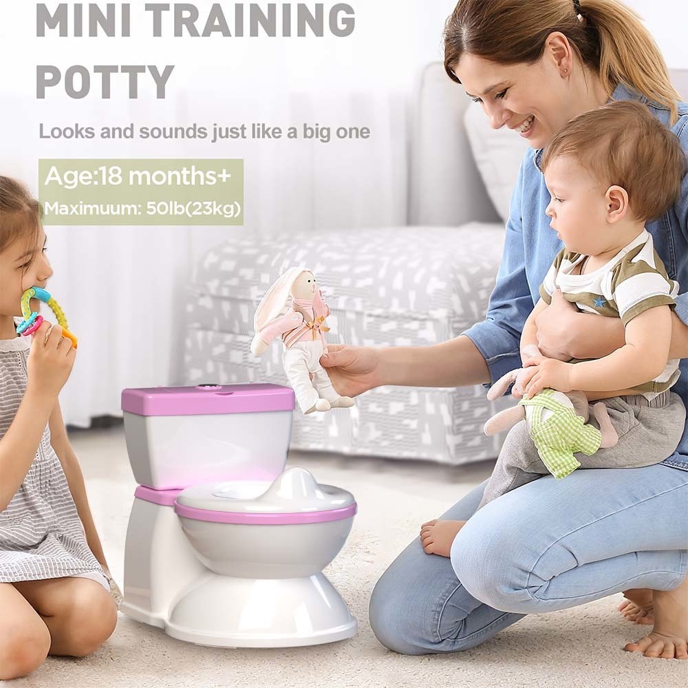 PP Environment Non-Toxic Baby Training Toilet Safety Toddler's Training Potty Music Baby Potty Training Seat
